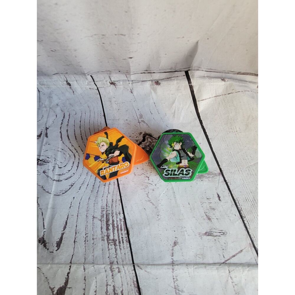 BeyBlade Burst - 2020 McDonalds Happy Meal - Rantaro And Silas